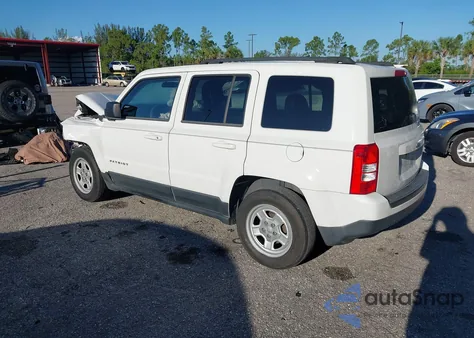 2012 Jeep Patriot Sport из США, поврежденный, VIN 1C4NJPBB3CD559968